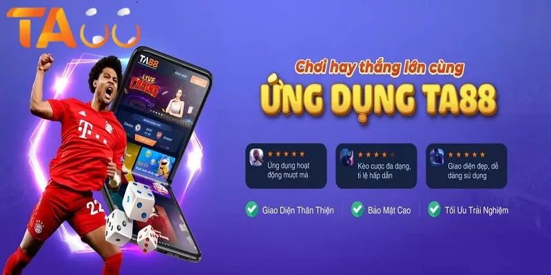 App TA88 sở hữu giao diện dễ thao tác và dung lượng dùng thấp App TA88 sở hữu giao diện dễ thao tác và dung lượng dùng thấp