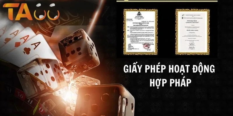 Giấy phép hoạt động TA88 được cấp trực tiếp từ Costa Rica Giấy phép hoạt động TA88 được cấp trực tiếp từ Costa Rica