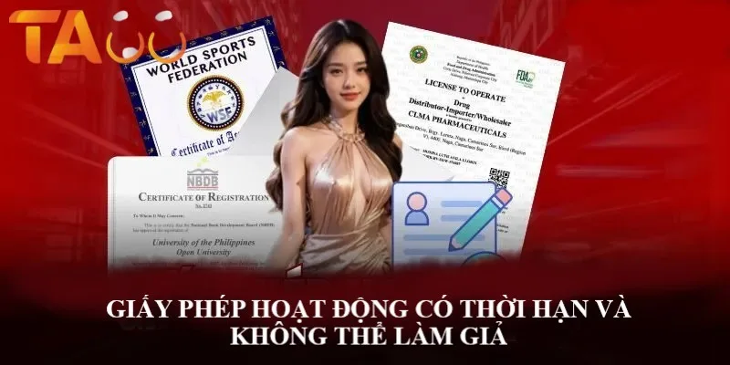Giấy phép kinh doanh từ tổ chức uy tín đều có thời hạn và không thể làm giả Giấy phép kinh doanh từ tổ chức uy tín đều có thời hạn và không thể làm giả
