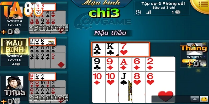 Game bài Mậu binh Game bài Mậu binh