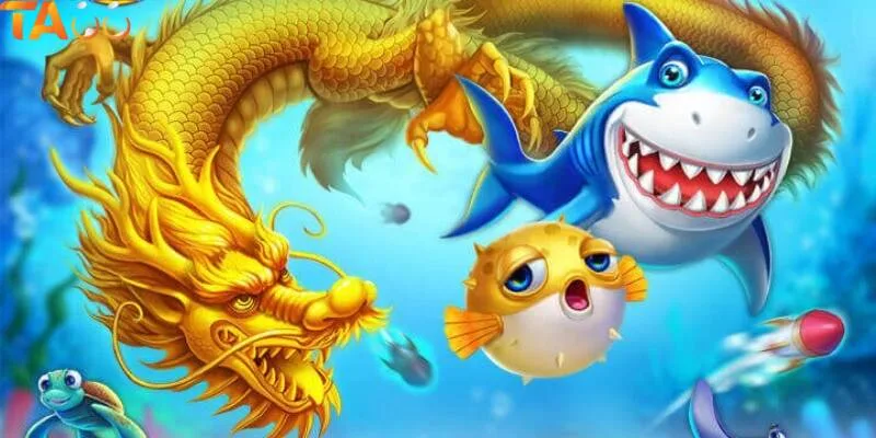 Sảnh bắn cá TA88 cung cấp nhiều loài cá và sinh vật đi săn